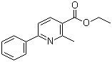 结构式 CAS# 1702-14-3, 2-甲基-6-苯基吡啶-3-甲酸乙酯