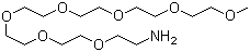 structure of CAS# 170572-38-0, 2,5,8,11,14,17,20-Heptaoxadocosan-22-amine