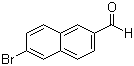 结构式 CAS# 170737-46-9, 6-溴-2-萘甲醛