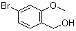 结构式 CAS# 17102-63-5, 4-溴-2-甲氧基苄醇