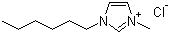structure of CAS# 171058-17-6, 1-Hexyl-3-methylimidazolium chloride