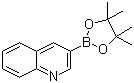 structure of CAS# 171364-85-5, Quinoline-3-boronic acid pinacol ester