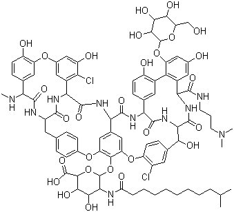 structure of CAS# 171500-79-1, Dalbavancin;MDL 63397