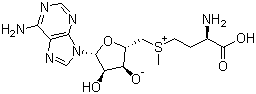 结构式 CAS# 17176-17-9, S-腺苷蛋氨酸