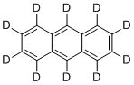 结构式 CAS# 1719-06-8, 十氘代蒽