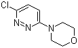 structure of CAS# 17259-32-4, 3-Chloro-6-morpholinopyridazine;4-(6-Chloropyridazin-3-yl)morpholine
