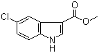 structure of CAS# 172595-67-4, Methyl 5-Chloro-1H-indole-3-carboxylate;5-Chloro-3-methoxycarbonyl-1H-indole