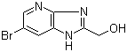 structure of CAS# 172648-19-0, 6-Bromo-1H-imidazo[4,5-b]pyridine-2-methanol;6-Bromo-3H-imidazo[4,5-b]pyridine-2-methanol
