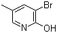 structure of CAS# 17282-02-9, 3-Bromo-2-hydroxy-5-methylpyridine;5-Bromo-2-hydroxy-3-picoline