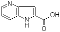 结构式 CAS# 17288-35-6, 1H-吡咯并[3,2-b]吡啶-2-羧酸