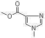 结构式 CAS# 17289-19-9, 1-甲基咪唑-4-甲酸甲酯