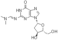 2'-Deoxy-N-[(dimethylamino)methylene]guanosine molecular structure (CAS 17331-13-4)