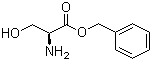 结构式 CAS# 1738-72-3, L-丝氨酸苯甲酯