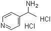 结构式 CAS# 174132-32-2, 1-(4-吡啶基)乙胺二盐酸盐