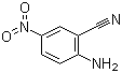 structure of CAS# 17420-30-3, 5-Nitroanthranilonitrile;2-Amino-5-nitrobenzonitrile; 2-Cyano-4-nitroaniline