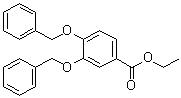 结构式 CAS# 174398-83-5, 3,4-二(苄氧基)苯甲酸乙酯