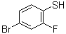 结构式 CAS# 174414-93-8, 4-溴-2-氟苯硫酚