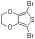 结构式 CAS# 174508-31-7, 2,5-二溴-3,4-乙烯基二氧噻吩