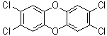 结构式 CAS# 1746-01-6, 2,3,7,8-四氯二苯并[b,e][1,4]二恶英