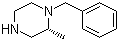 structure of CAS# 174671-42-2, (R)-1-Benzyl-2-methylpiperazine;(2R)-2-Methyl-1-(phenylmethyl)piperazine