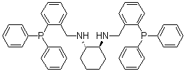 结构式 CAS# 174677-83-9, (S,S)-1,2-双[[[2-(二苯基膦基)苯基]甲基]氨基]环己烷