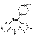 structure of CAS# 174794-02-6, Olanzapine-N-oxide;2-Methyl-4-(4-methyl-4-oxido-1-piperazinyl)-10H-thieno[2,3-b][1,5]benzodiazepine; LY 170238