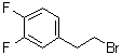 structure of CAS# 175018-77-6, 4-(2-Bromoethyl)-1,2-difluorobenzene;3,4-Difluorophenethyl bromide