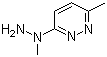 结构式 CAS# 175135-44-1, 3-甲基-6-(1-甲基肼基)哒嗪