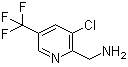 structure of CAS# 175277-74-4, 2-Aminomethyl-3-chloro-5-(trifluoromethyl)pyridine