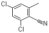 2,4-Dichloro-6-methylbenzonitrile molecular structure (CAS 175277-98-2)
