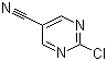 结构式 CAS# 1753-50-0, 2-氯-5-氰基嘧啶