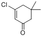 structure of CAS# 17530-69-7, 3-Chloro-5,5-dimethyl-2-cyclohexen-1-one