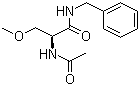 (S)-2-Acetamido-N-benzyl-3-methoxypropanamide molecular structure (CAS 175481-37-5)
