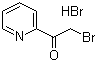 2-溴乙酰吡啶氢溴酸盐分子结构 (CAS 17570-98-8)