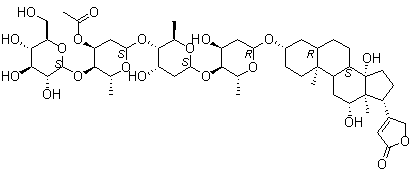 Lanatigen C molecular structure (CAS 17575-22-3)
