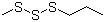 Methyl propyl trisulfide molecular structure (CAS 17619-36-2)