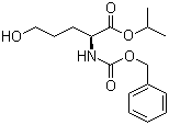 结构式 CAS# 176237-44-8, 5-羟基-N-苄氧羰基-L-正缬氨酸异丙酯