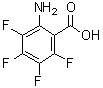 structure of CAS# 1765-42-0, 2-Amino-3,4,5,6-tetrafluorobenzoic acid;Tetrafluoroanthranilic acid