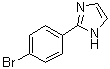 结构式 CAS# 176961-53-8, 2-(4-溴苯基)-1H-咪唑