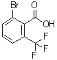 结构式 CAS# 177420-64-3, 2-溴-6-(三氟甲基)苯甲酸