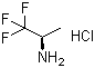 structure of CAS# 177469-12-4, (R)-1,1,1-Trifluoroisopropylamine hydrochloride;(R)-2-Amino-1,1,1-trifluoropropane hydrochloride