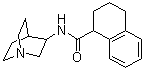 structure of CAS# 177793-81-6, N-1-Azabicyclo[2.2.2]oct-3-yl-1,2,3,4-tetrahydro-1-naphthalenecarboxamide