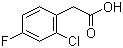 结构式 CAS# 177985-32-9, 2-氯-4-氟苯乙酸