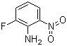 2-Fluoro-6-nitroaniline molecular structure (CAS 17809-36-8)