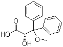 structure of CAS# 178306-52-0, (S)-2-Hydroxy-3-methoxy-3,3-diphenylpropionic acid