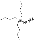 Tributyltin azide molecular structure (CAS 17846-68-3)