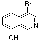结构式 CAS# 1784957-23-8, 4-溴-8-异喹啉醇
