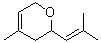 structure of CAS# 1786-08-9, Nerol oxide;(±)-Nerol oxide; 3,6-Dihydro-4-methyl-2-(2-methyl-1-propenyl)-2H-pyran; Isoneroloxide