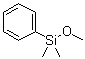structure of CAS# 17881-88-8, Dimethylphenylmethoxysilane;Methoxydimethylphenylsilane; Phenyldimethylmethoxysilane
