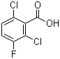 structure of CAS# 178813-78-0, 2,6-Dichloro-3-fluorobenzoic acid